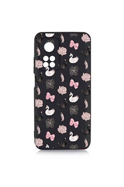 enfein Balporsuku Xiaomi Mİ 10T Pro İle Uyumlu OMeN01 Desenli Siyah Telefon K...