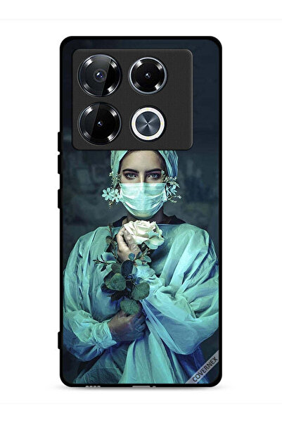 Covernex غطاء حماية لهاتف Infinix Note 40 Pro Plus 5G برسومات ممرضة