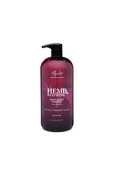 Agadir Hydrating Shampoo Hemp & Red Wine 1000 ml