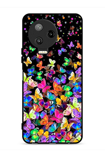 Covernex غطاء حماية لهاتف Infinix Note 12 Pro 4G بنقشة فراشات صغيرة