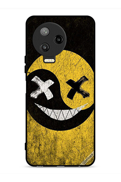 Covernex غطاء حماية لهاتف Infinix Note 12 Pro 4G برسومات وجه مارشميلو