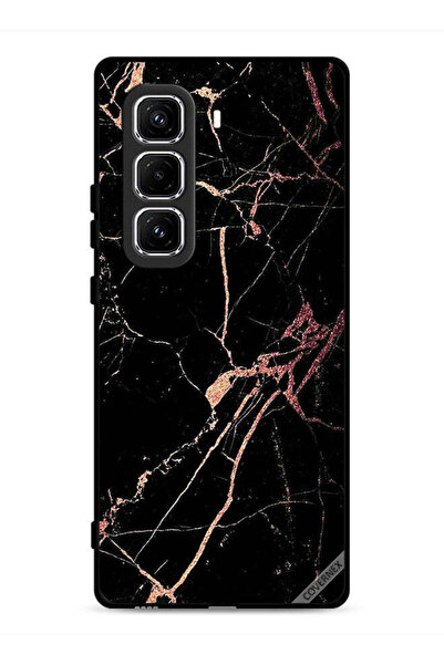 Covernex غطاء حماية لهاتف Infinix Hot 50 Pro 4G بنقشة رخامية متشققة