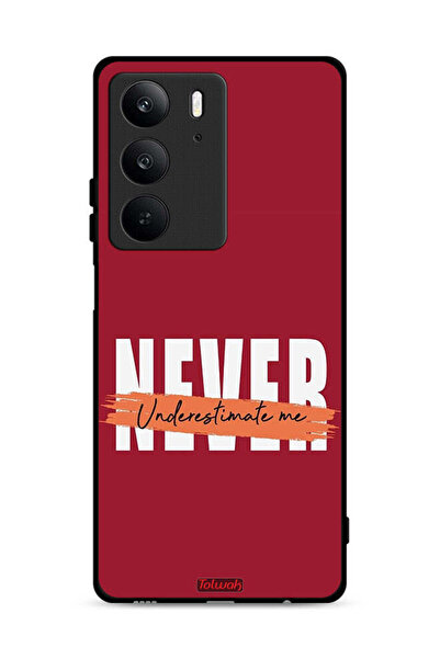 Tolwak Realme C75 4G Protective Case Cover Never Underestimate Me