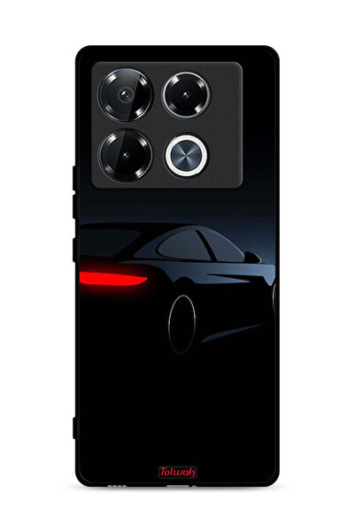Tolwak غطاء حماية لجهاز Infinix Note 40 Pro 5G بلون السيارة الداكنة