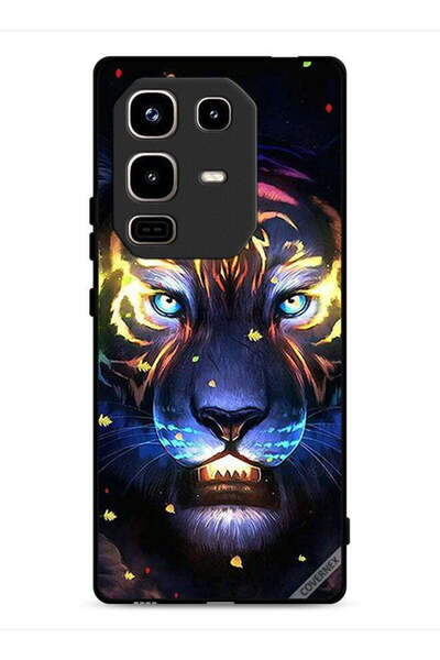 Covernex غطاء حماية لهاتف Infinix Note 50 Pro 4G بمشبك فني على شكل أسد