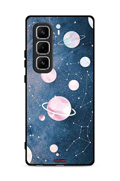 Tolwak Infinix Hot 50 Pro 4G Protective Case Cover Space Art