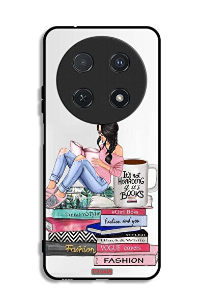 Tolwak Huawei nova 13i Protective Case Cover Girl And Fashion Books Art