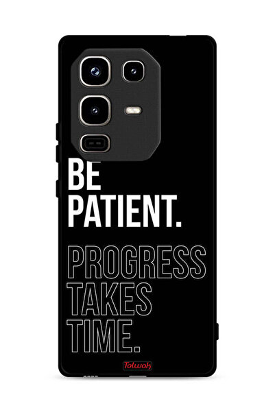 Tolwak غطاء حماية لهاتف Infinix Note 50 Pro 4G كن صبورًا فالتقدم يستغرق وقتًا