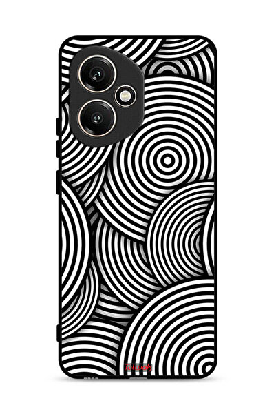 Tolwak غطاء حماية لهاتف Honor 400 بنمط دوائر وهمية