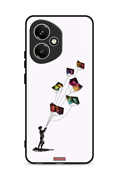 Tolwak غطاء حماية لهاتف Honor 400 بتصميم طائرات ورقية