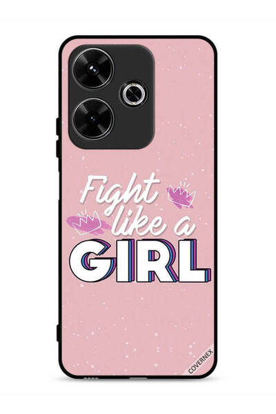 Covernex غطاء حماية لهاتف شاومي ريدمي 13 4G - Fight Like A Girl