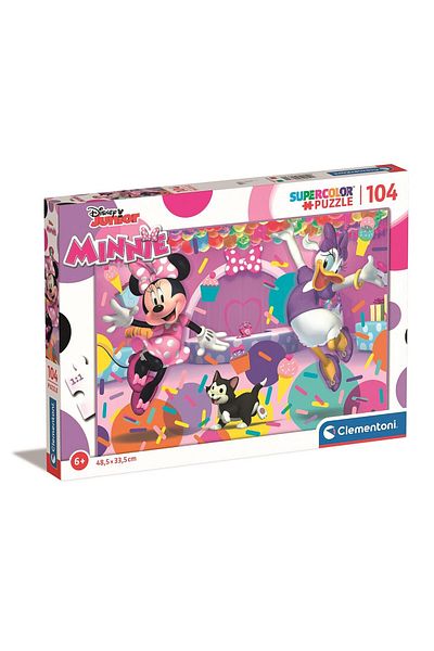 Minnie Mouse Disney Minnie Confetti Puzzle Clementoni with 104 pieces