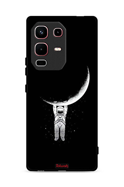 Tolwak غطاء حماية لهاتف Infinix Note 50s معلق على سطح القمر