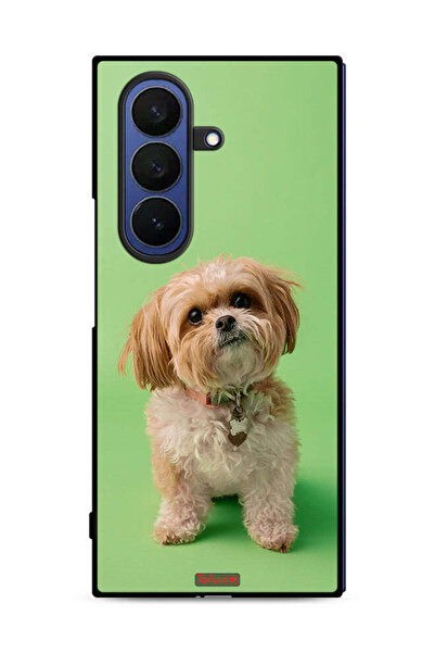 Tolwak غطاء حماية لهاتف سامسونج جالاكسي زد فولد 7 بتصميم جرو لطيف