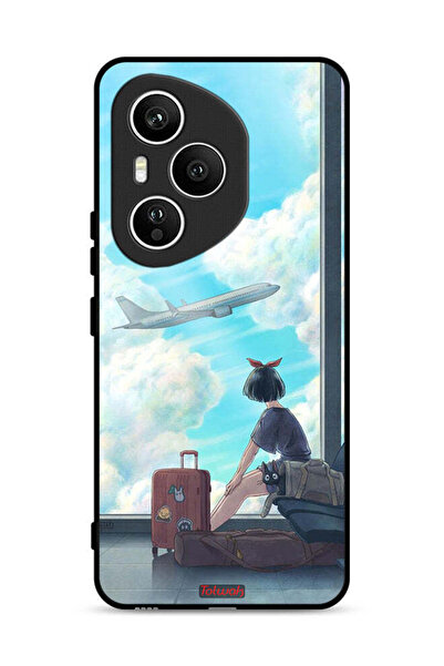 Tolwak غطاء حماية لهاتف Honor 400 Pro بتصميم فن السفر