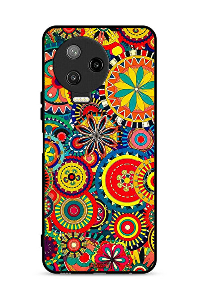 Tolwak غطاء حماية لهاتف Infinix Note 12 Pro 4G بنمط ماندالا ملون