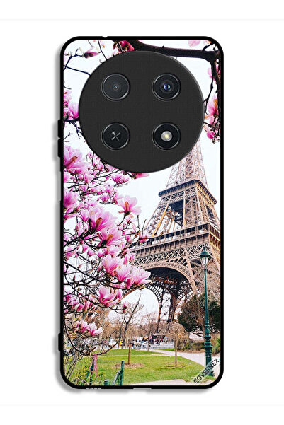 Covernex Huawei nova 13i Protective Case Cover Flowers & Eiffel Tower