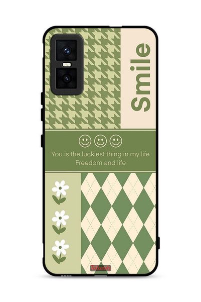 Tolwak غطاء حماية لهاتف Infinix GT 30 Pro - الابتسامة هي أسعد شيء في حياتي