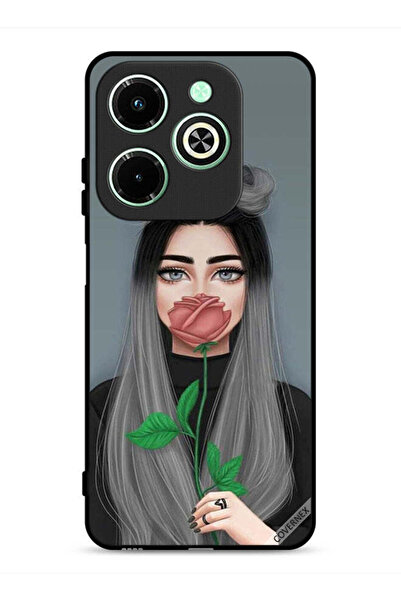Covernex غطاء حماية لهاتف Infinix Hot 40i 4G برسومات فتاة لطيفة