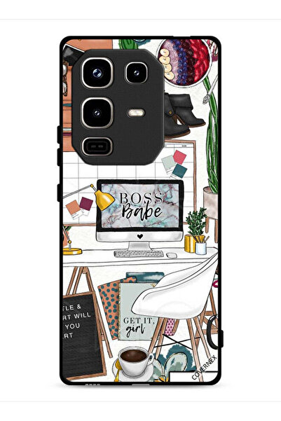Covernex غطاء حماية لهاتف Infinix Note 50 Pro 4G بمشبك فني من Boss Babe