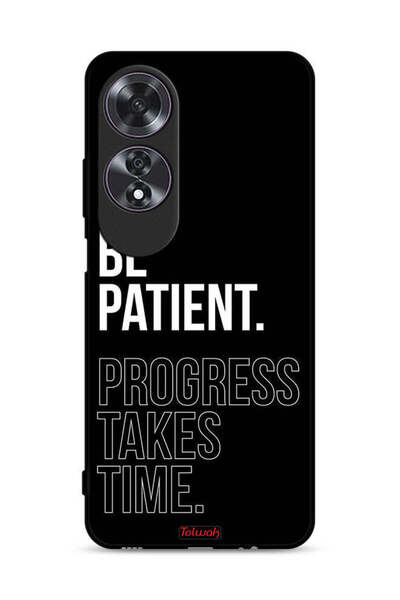 Tolwak غطاء حماية Oppo A60 كن صبوراً فالتقدم يستغرق وقتاً