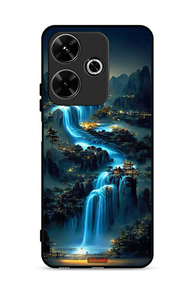 Tolwak غطاء حماية لهاتف شاومي ريدمي 13 4G بنقشة شلال