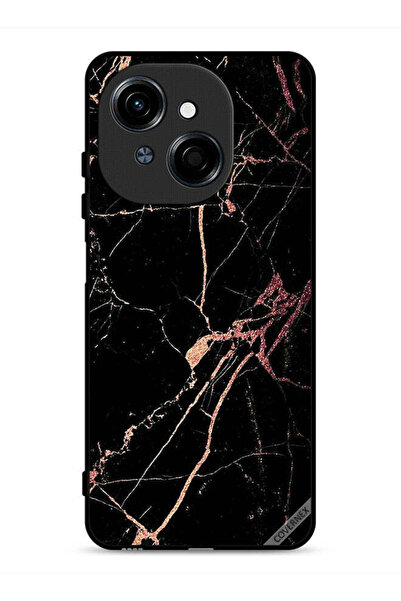 Covernex غطاء حماية لهاتف Tecno Spark Go 1 4G بنقشة رخامية متشققة