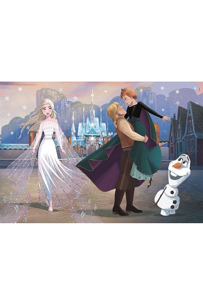 Frozen Disney Frozen Royal Family Puzzle maxi Clementoni 24 pieces