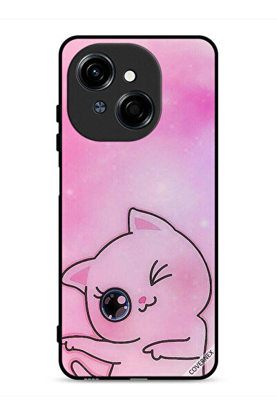 Covernex Tecno Spark Go 1S 4G Protective Case Cover Go This Way Kitten