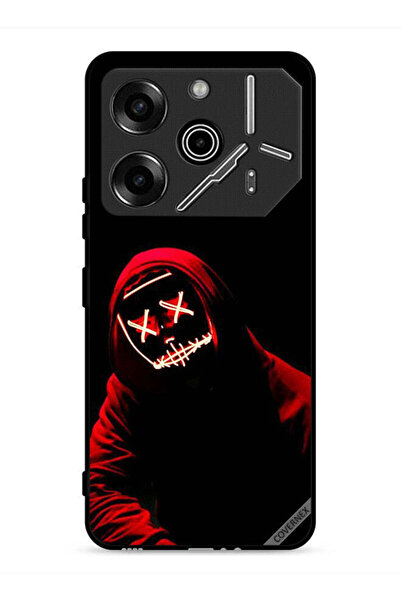 Covernex غطاء حماية لهاتف Tecno Pova 6 Pro 5G بقناع الهالوين