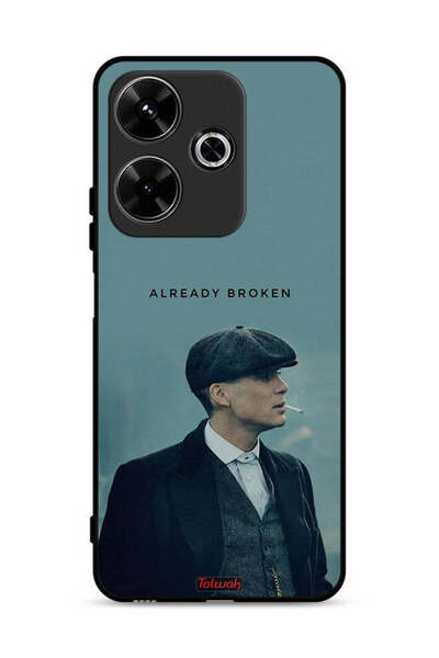 Tolwak غطاء حماية لهاتف Xiaomi Redmi 13 4G مكسور بالفعل