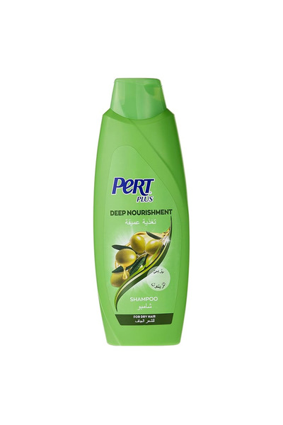 PERT PLUS شامبو بزيت الزيتون للشعر الجاف، 600 مل