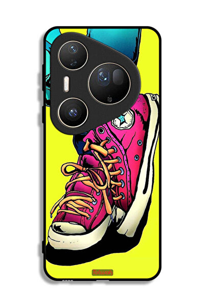 Tolwak غطاء حماية فائق من هواوي بيورا 80، حذاء قماشي، تصميم فني