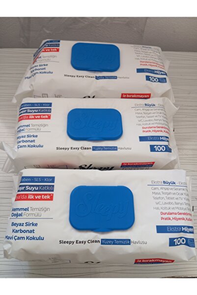 Sleepy Temizlik Havlusu Çamaşır Suyu Katkılı 3*100