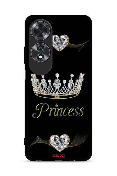 Tolwak غطاء حماية برينسيس لهاتف Oppo A60