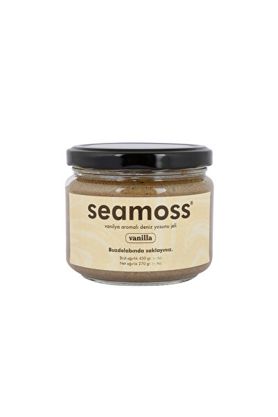 SEAMOSS VANİLLA -Vanilya Aromalı Irlanda Deniz Yosunu Jeli 330ml - Sea Moss, ...