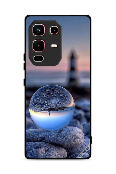 Covernex غطاء حماية لهاتف Infinix Note 50s، تصوير رائع للطبيعة في زجاج دائري