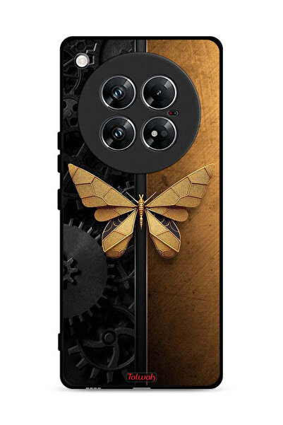 Tolwak غطاء حماية لجهاز Infinix Zero 40 بتصميم فراشة فولاذية