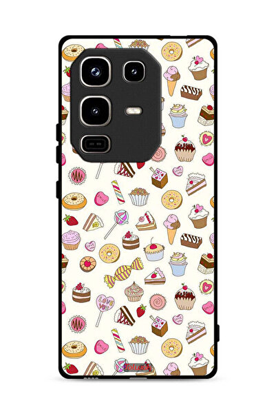 Tolwak غطاء حماية لهاتف Infinix Note 50 Pro 4G بنمط العناصر المفضلة