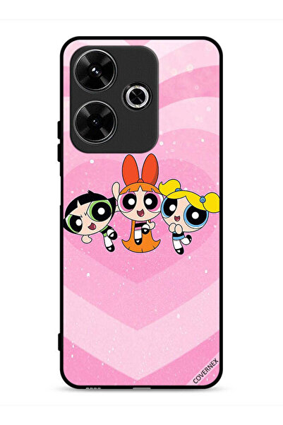 Covernex غطاء حماية لهاتف شاومي ريدمي 13 4G برسومات كرتونية للفتيات القويات