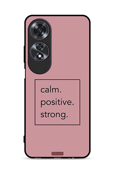 Tolwak غطاء حماية لهاتف Oppo A60 - هادئ، إيجابي، قوي