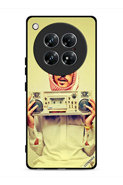 Covernex غطاء حماية لجهاز Infinix Zero 40 يحمل جهاز موسيقى عتيق