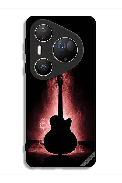 Covernex غطاء حماية فائق لهاتف هواوي بيورا 80 بتصميم انعكاس الجيتار