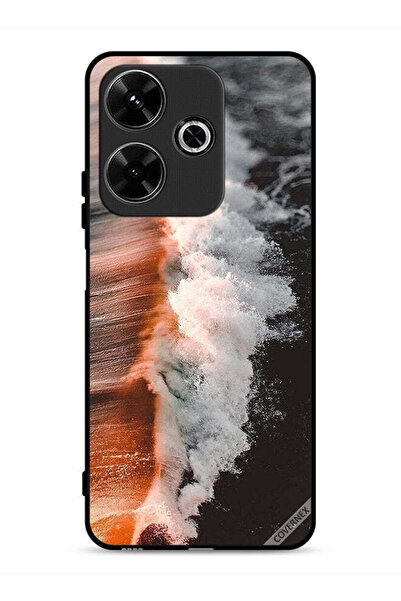 Covernex غطاء حماية لهاتف شاومي ريدمي 13 4G، موجة مياه البحر