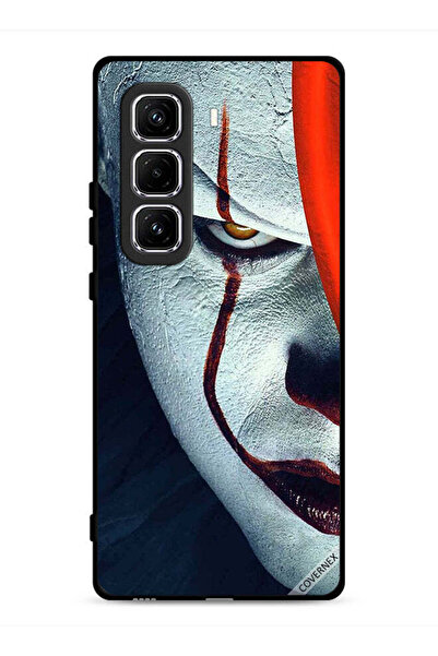 Covernex غطاء حماية لهاتف Infinix Hot 50 Pro 4G بتصميم نصف وجه الجوكر