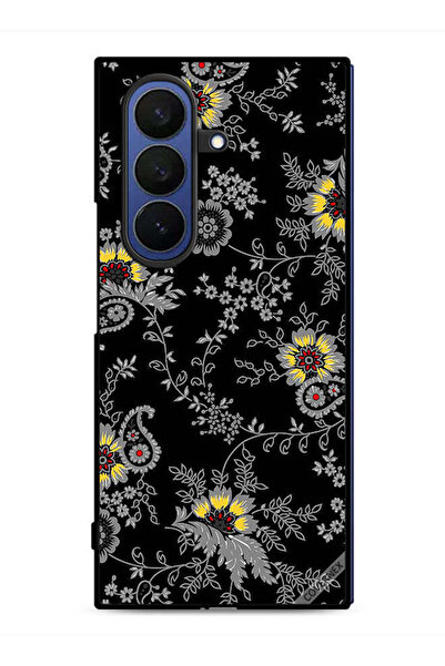 Covernex غطاء حماية لهاتف Samsung Galaxy Z Fold7 بخلفية زهور فنية