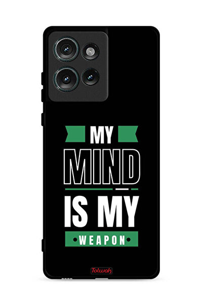 Tolwak غطاء حماية موتورولا إيدج 50 - My Mind Is My