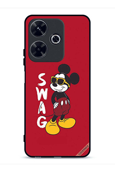 Covernex غطاء حماية لهاتف شاومي ريدمي 13 4G بطبعة ميكي ماوس من Swag