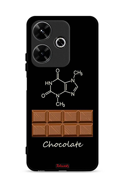 Tolwak غطاء حماية لهاتف شاومي ريدمي 13 4G - لون شوكولاتة