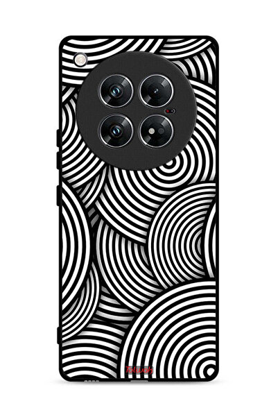 Tolwak غطاء حماية لهاتف Infinix Zero 40 بنمط دوائر وهمية